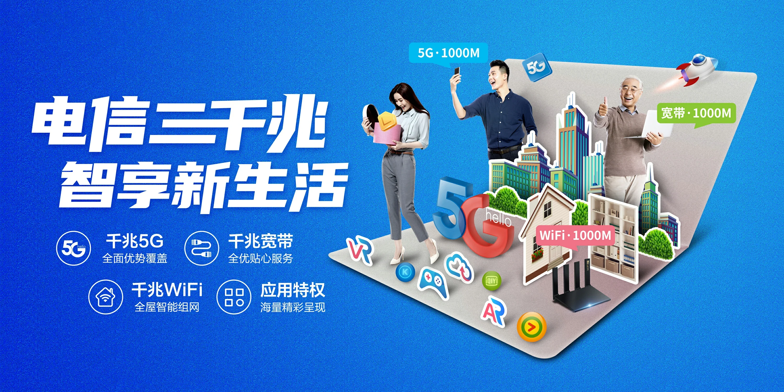 中国电信 田家庵区电信宽带 宽带套餐